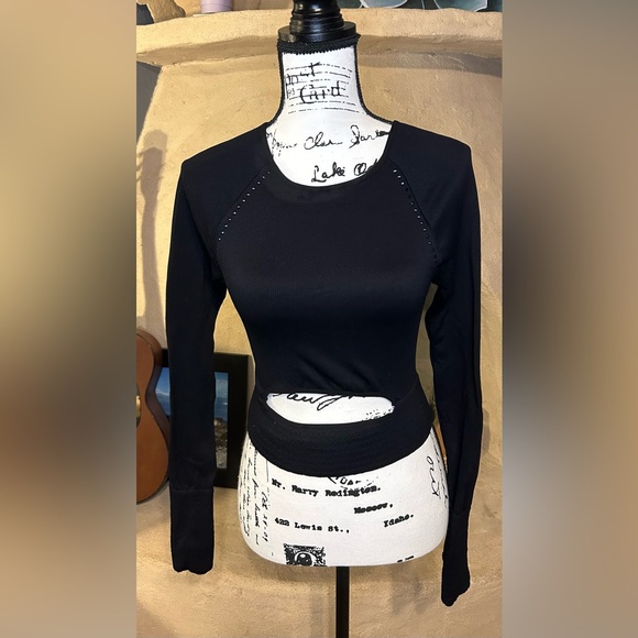 Free People Cut It Out Long Sleeved Top - Picture 2 of 6